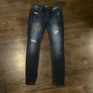 Mudd flxstretch low rise skinny jeans size 5